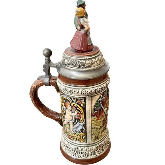 Beer Stein Colorful Collectible Mug. - Picture 6 of 13